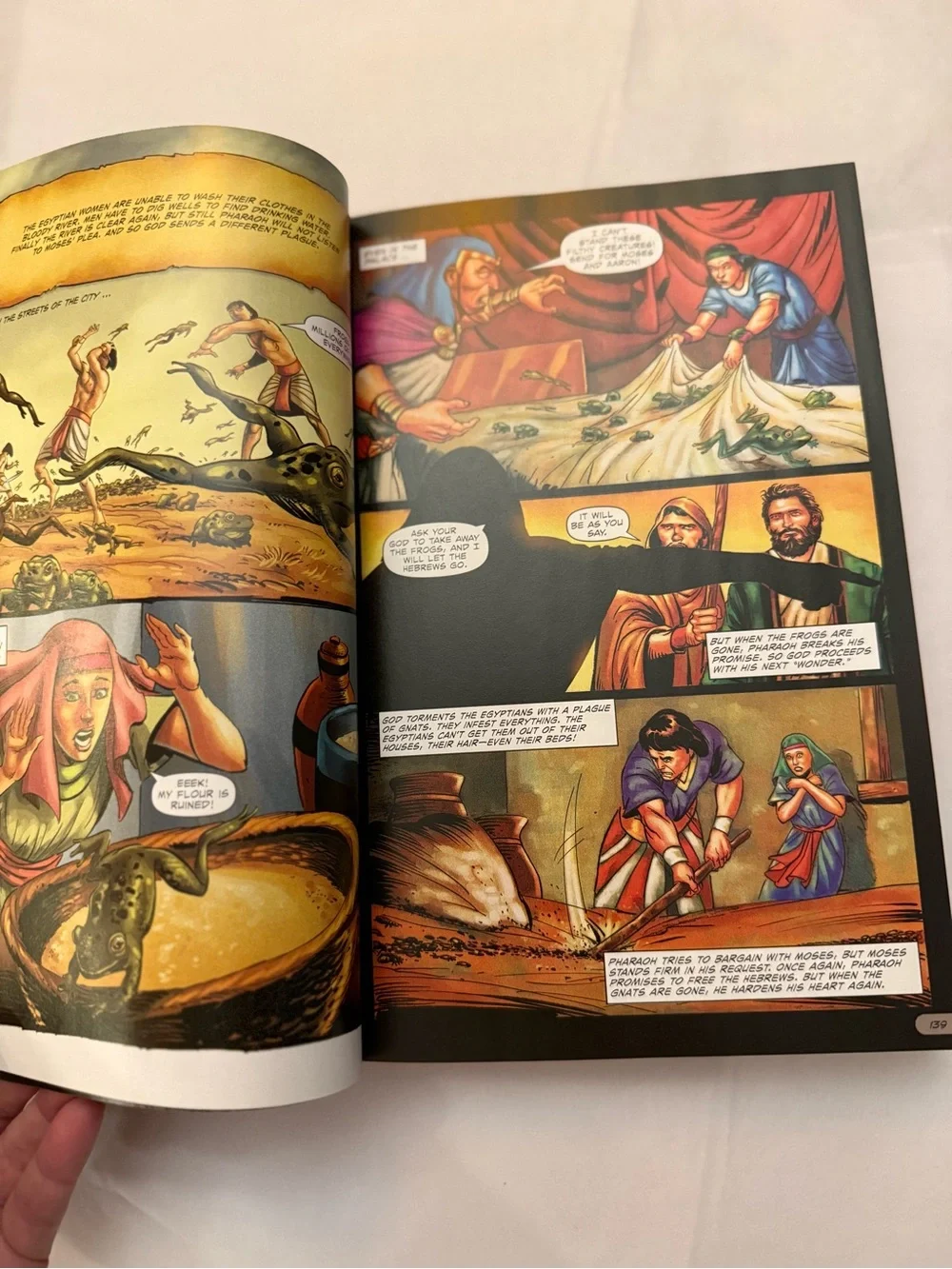 The Action Bible Graphic Novel - Bold Multicolor Comic Cover